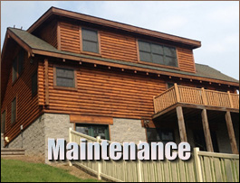  Rocky Point, North Carolina Log Home Maintenance